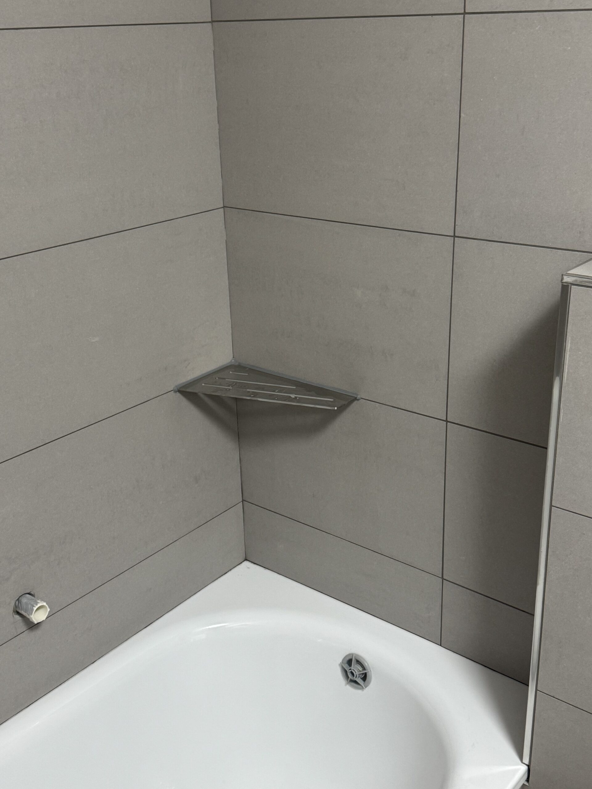 Duschablage ohne Bohrlöcher